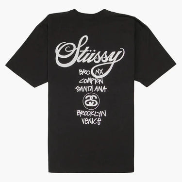 Stussy World Tour T-shirt Black